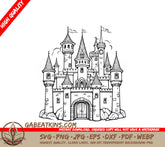 Castle SVG - Shadows of the Forgotten Realm SVG