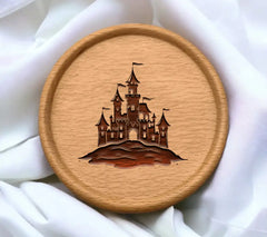 Castle Hill Silhouette SVG - Digital Download SVG