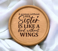 Sister Bird Wings SVG Quote SVG