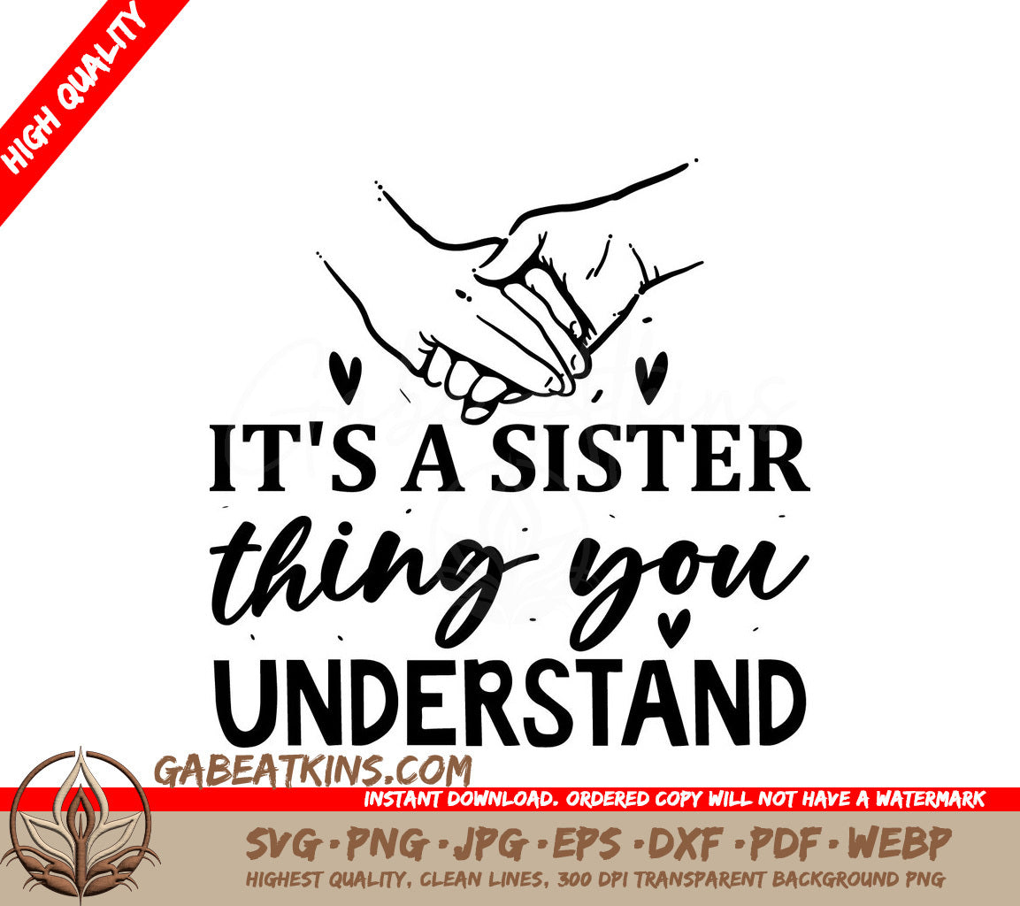 Sister Thing SVG Quote SVG