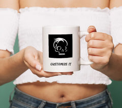 Skull Mohawk SVG - Minimalist Flat Design SVG