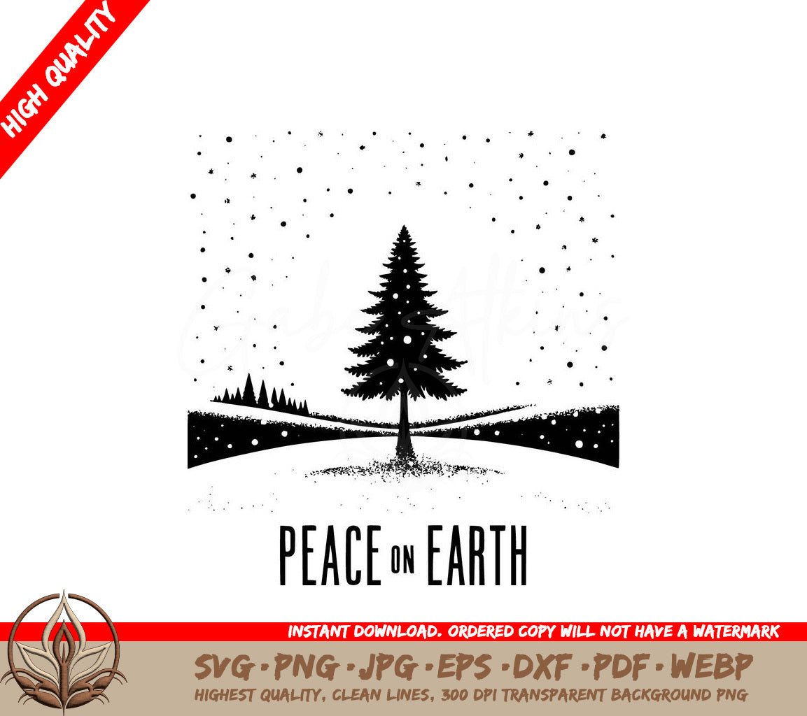 Snowy Solitude: Digital Design in Multiple File Formats