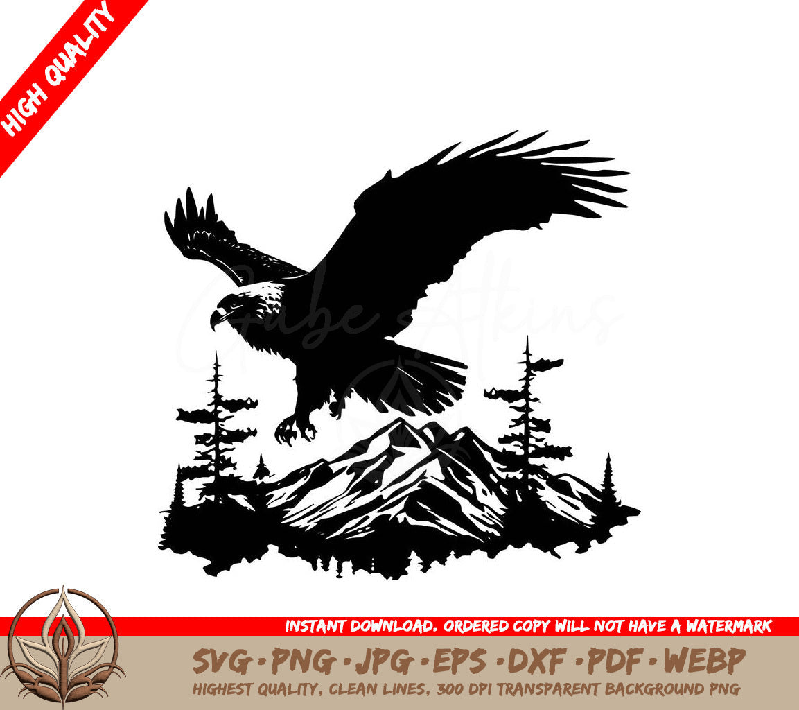 Soaring Summit Eagle: Digital Design in Multiple File Formats