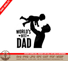 Soaring with Dad Love SVG Cut File