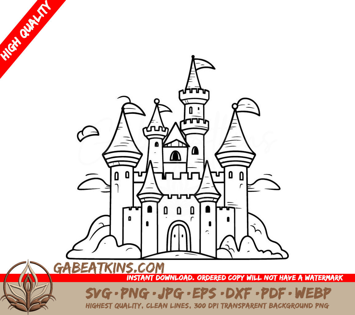 Castle Hill SVG - Sirens Melody of Love, Loss & Longing SVG