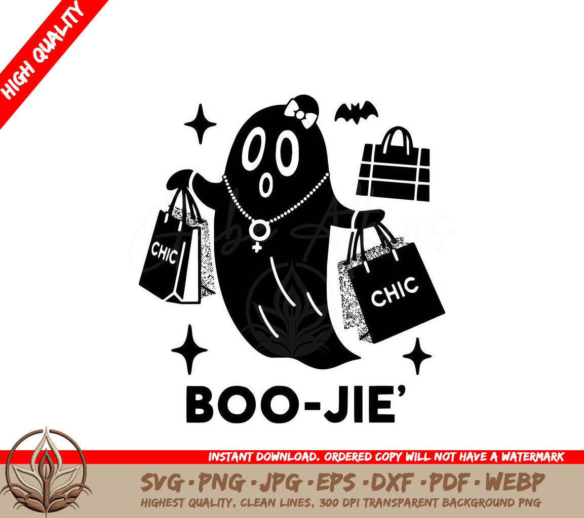 Sophisticated Shopper Ghost: Digital Design in Multiple File Formats