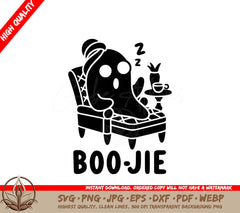 Spa Day Ghost Digital Design File (SVG, PNG, JPG, AI, PDF, DXF, EPS, WebP)