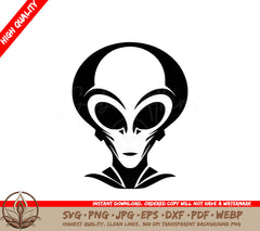 Space Visitor Digital Design in Multiple File Formats