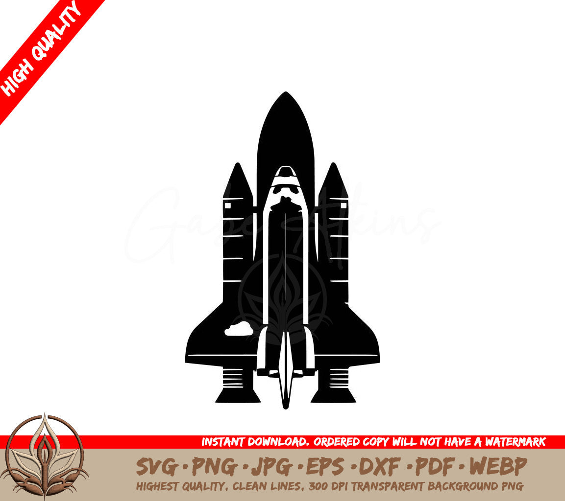 Spacecraft Launch Digital Design in Multiple File Formats