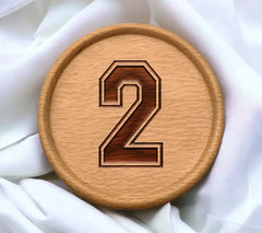 Jersey Number 2 SVG SVG