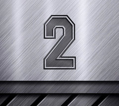 Jersey Number 2 SVG SVG