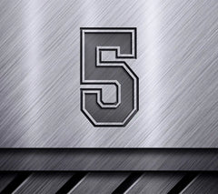Number 5 SVG SVG