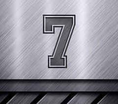 Number 7 SVG SVG