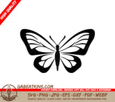 Butterfly SVG - Stunning Moth Vector Graphic SVG
