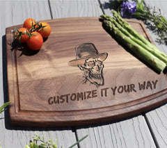 Stylized Skull with Hat SVG Illustration SVG