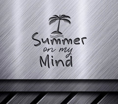 Summer Palm Tree SVG Design SVG