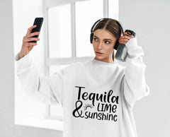 Tequila Lime Sunshine SVG - Summer Cocktail Design SVG