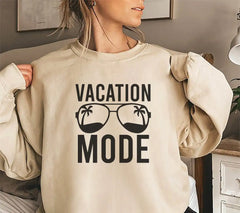 Vacation Mode Palm Tree Sunglasses SVG SVG