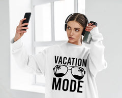 Vacation Mode Palm Tree Sunglasses SVG SVG