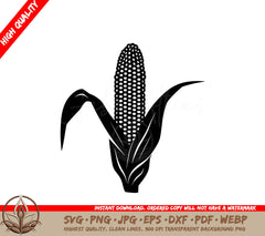 Summer Corn Digital Design in SVG, PNG, JPG, AI, PDF, DXF, EPS and WebP Formats