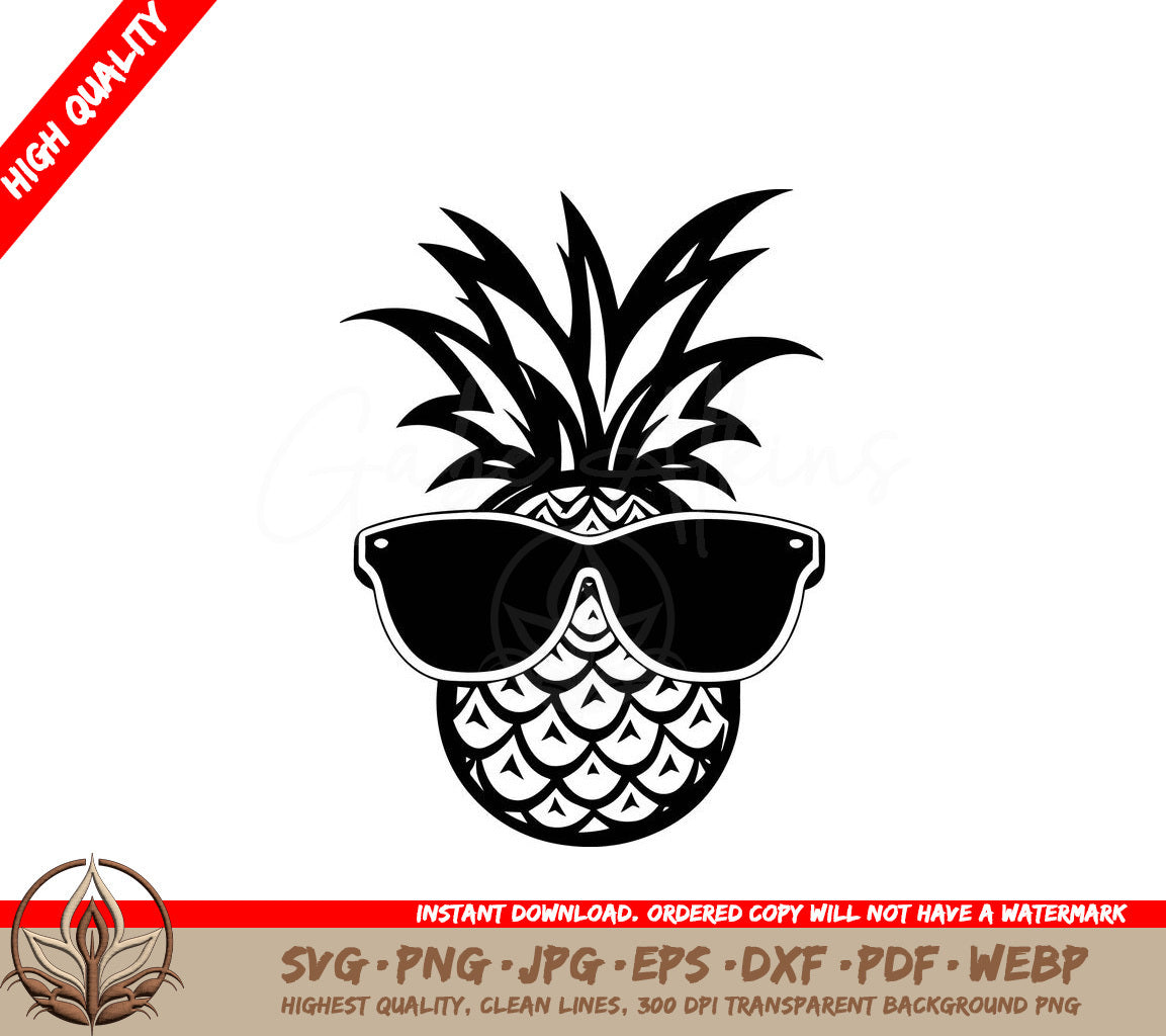 Summer Pineapple: Digital Design in Multiple File Formats