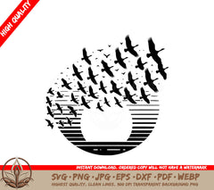 Sundown Migration Digital Design File in Multiple Formats