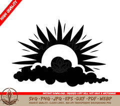 Sunlit Cloudscape: Digital Design in Multiple File Formats