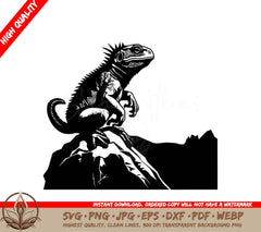 Sunning Lizard: Digital Design in Multiple File Formats