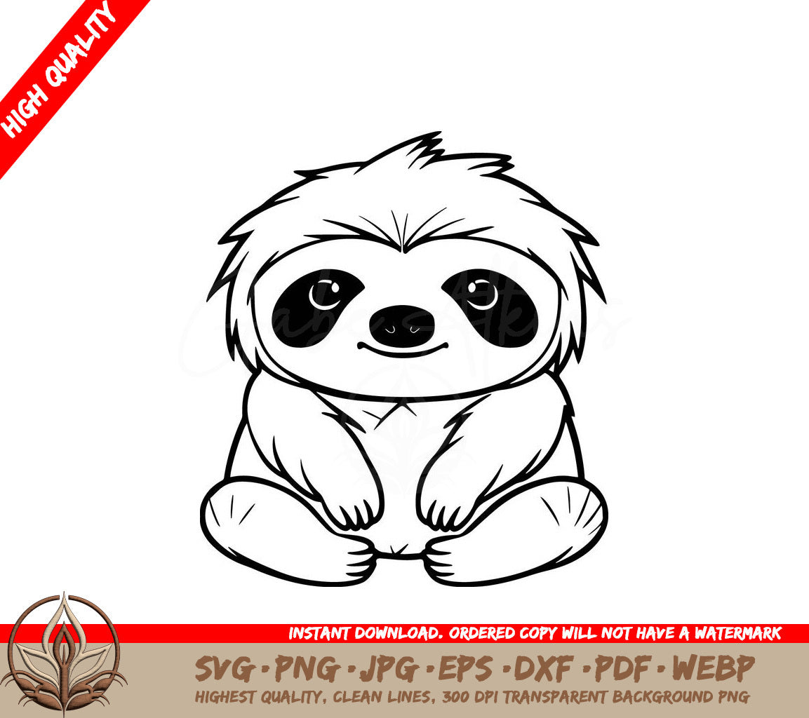 Sweet Sloth: Digital Design in Multiple File Formats