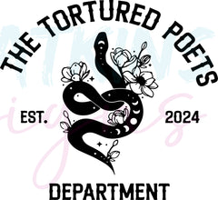 The Tortured Poets Department SVG Bundle | 13 TTPD SVG Bundle Designs | SVG, PNG JPG, EPS, DXF, PDF File Formats Included