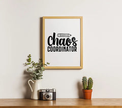 Chaos Coordinator SVG - Pencil Drawing SVG