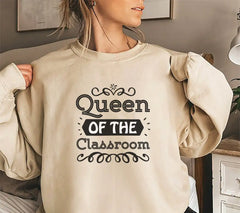 Queen of the Classroom SVG Teacher Cut File SVG