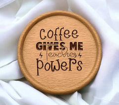 Coffee Teacher Powers SVG SVG