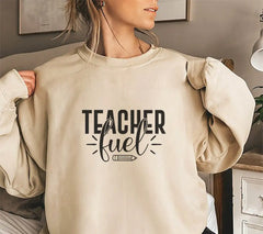 Teacher Fuel Design SVG with Pencil SVG