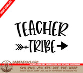 Teacher Tribe Arrow SVG SVG
