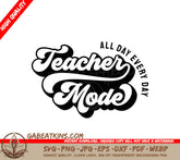 Teacher Mode SVG  SVG