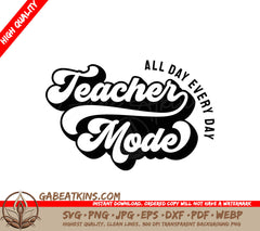Teacher Mode SVG SVG