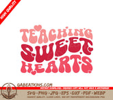 Teacher Valentine SVG Poster SVG