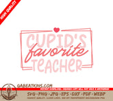 Teacher Valentines SVG  SVG