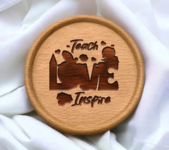 Teacher Love & Inspire SVG SVG