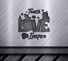 Teacher Love & Inspire SVG SVG