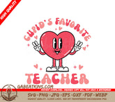 Cupids Teacher Heart SVG  SVG