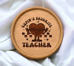 Cupids Teacher Heart SVG  SVG