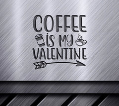 Coffee Valentine SVG Design SVG