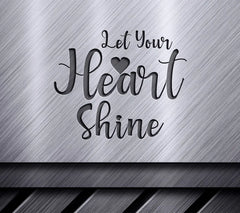 Pink Let Your Heart Shine SVG SVG