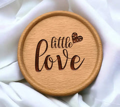 Pink Little Love SVG with Hearts SVG