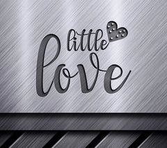 Pink Little Love SVG with Hearts SVG