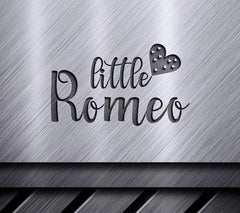 Pink Little Romeo Heart SVG SVG