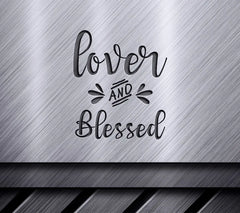 Pink Lover & Blessed SVG SVG