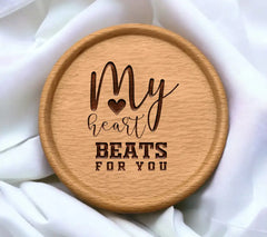 Pink My Heart Beats For You SVG SVG